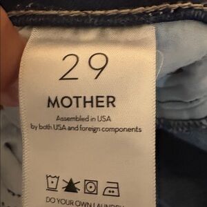 MOTHER Classic Blue Denim